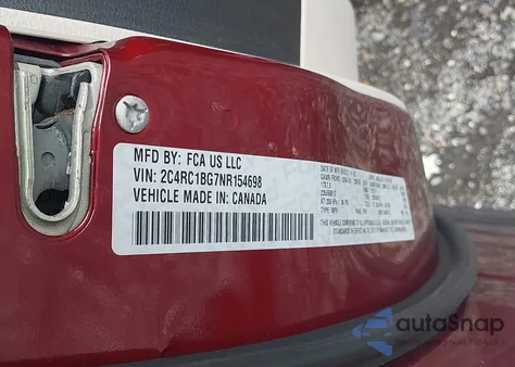 2022 Chrysler Pacifica Touring L from USA, damaged, VIN 2C4RC1BG7NR154698